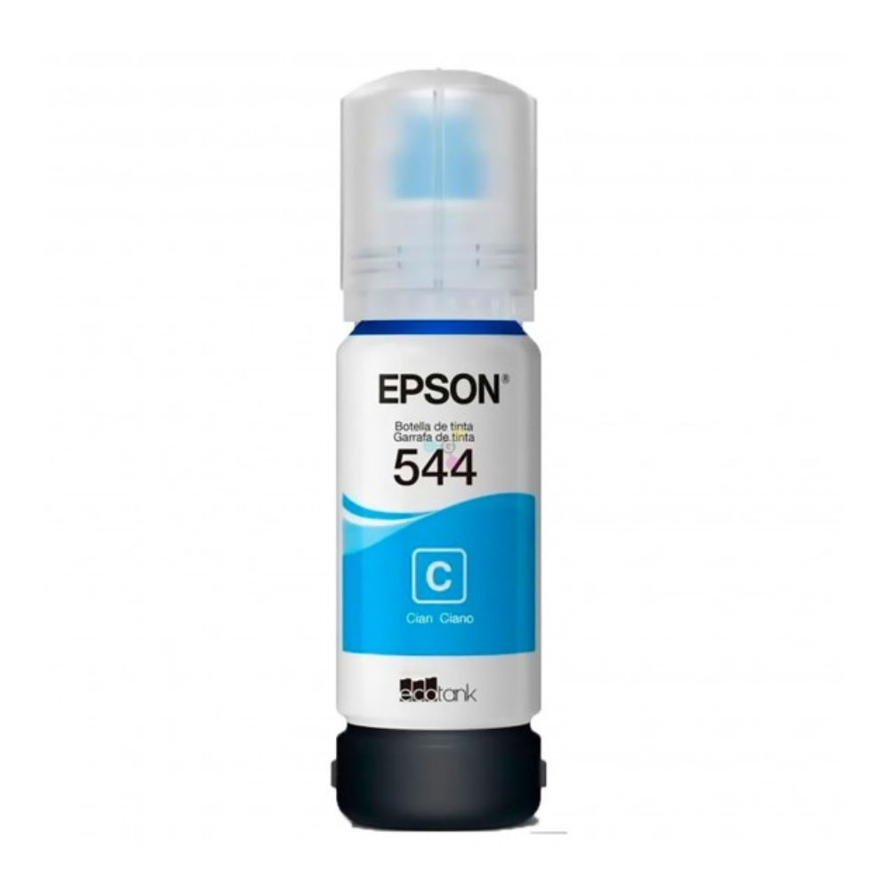 TINTA EPSON 544 ORIGINAL AZUL BOLSA