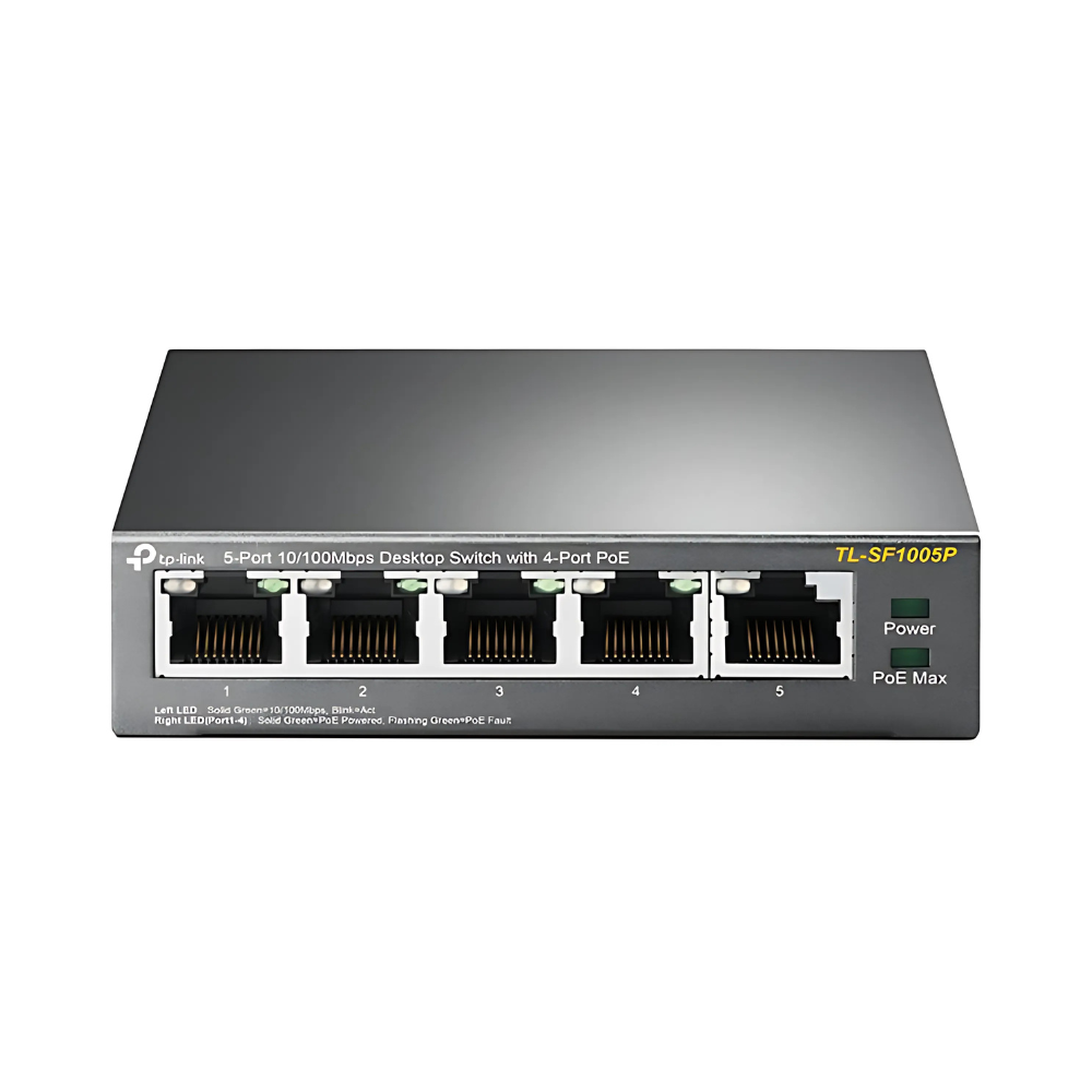 SWITCH TP-LINK TL-SF1005P 4 PUERTOS POE