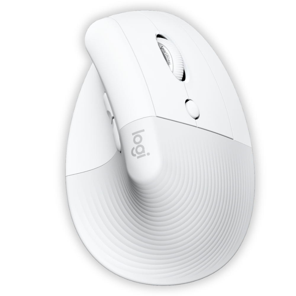 MOUSE LOGITECH LIFT VERTICAL ERGONOMICO INALAMBRICO BLUETOOTH BLANCO
