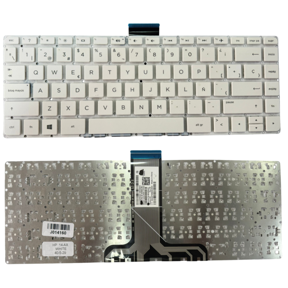 TECLADO PARA HP 14-AX BLANCO