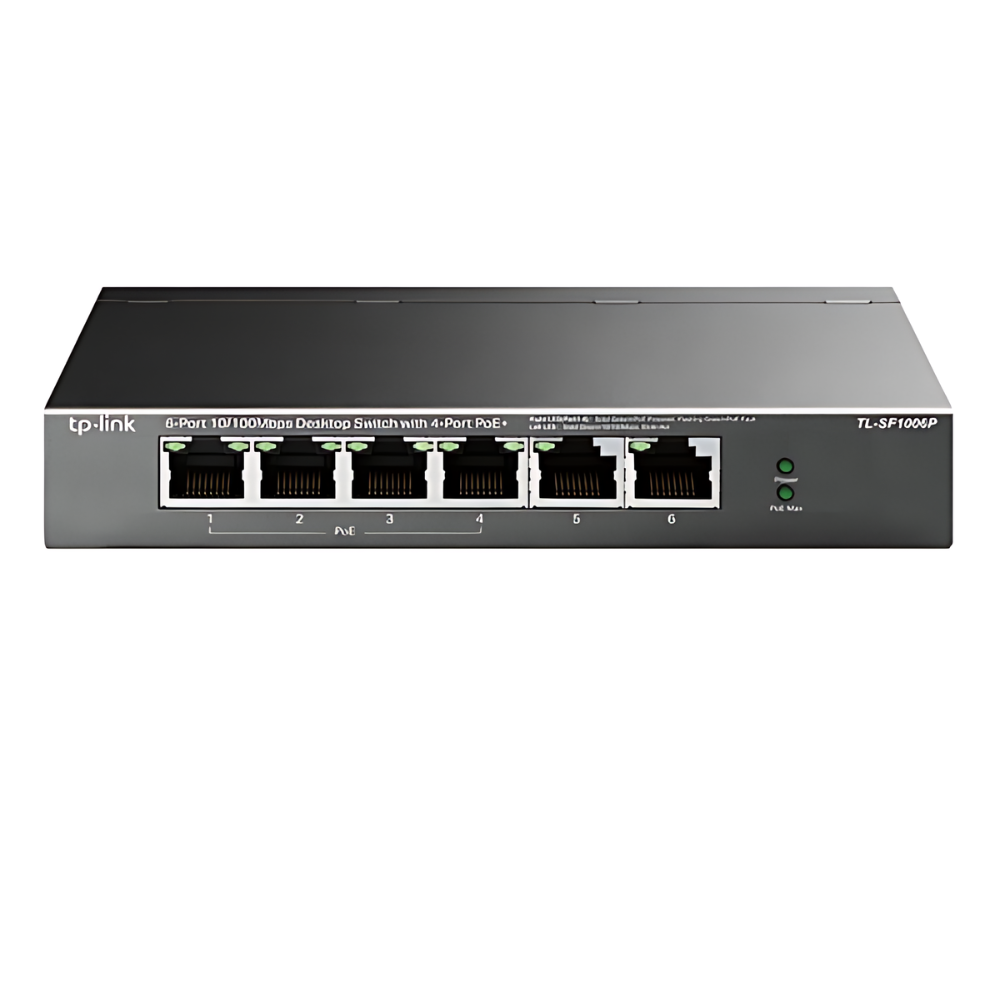 SWITCH TP-LINK TL-SF1006P 4 PUERTOS POE