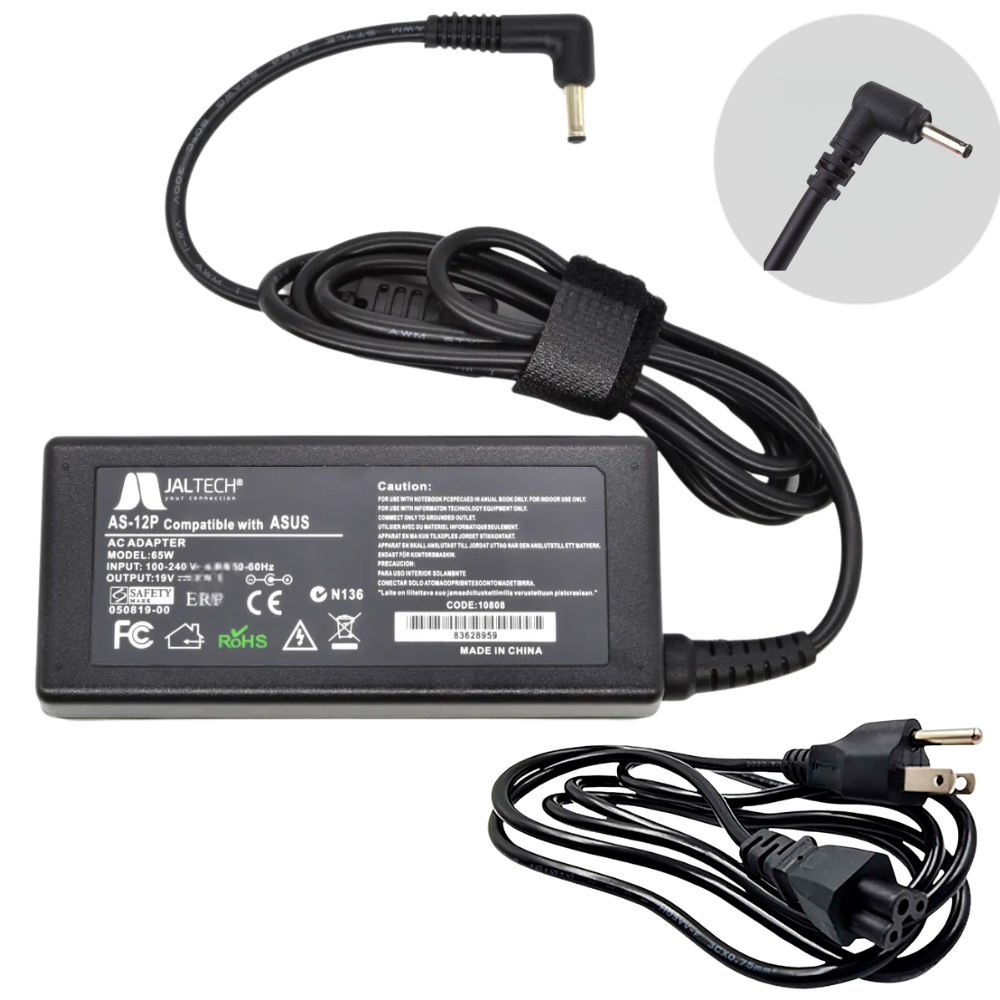 AS07P CARGADOR ASUS JALTECH 19V 1.75A USB *205T
