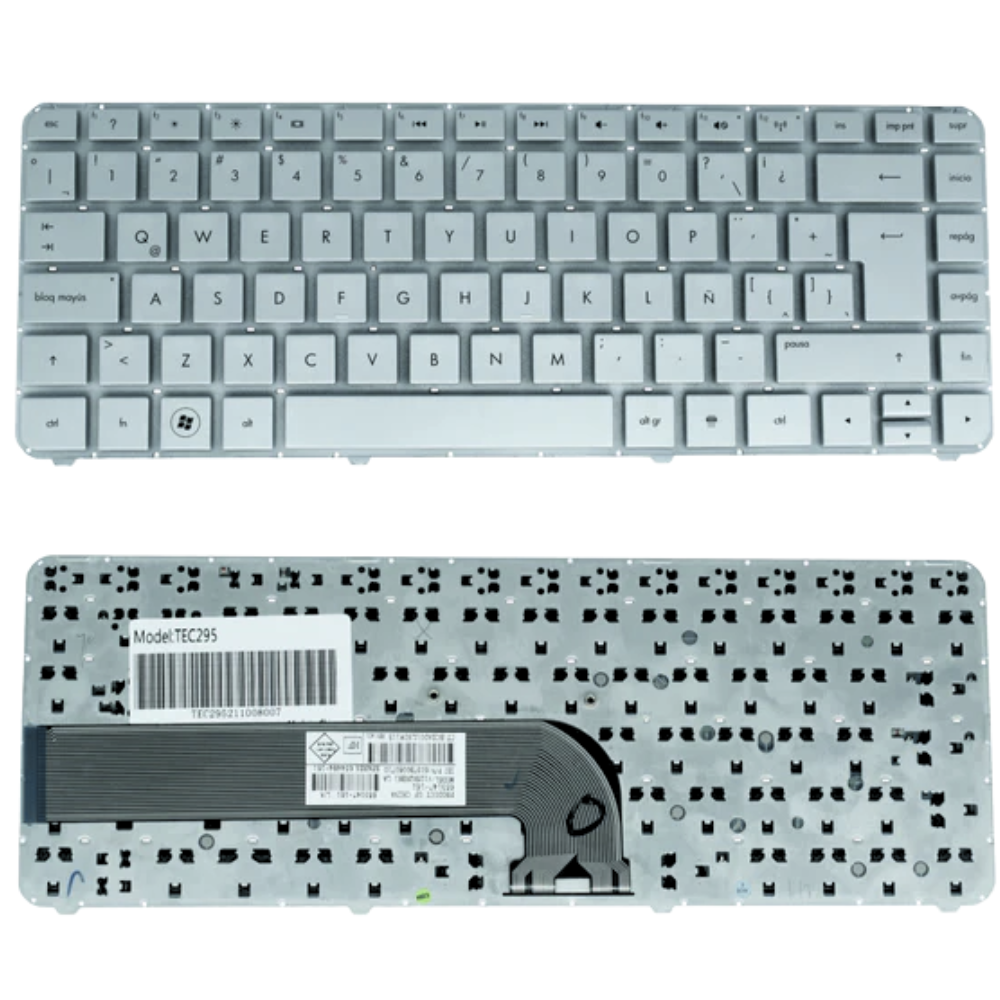 TECLADO HP DV4-3000 / DV4-4000 SIN MARCO PLATEADO