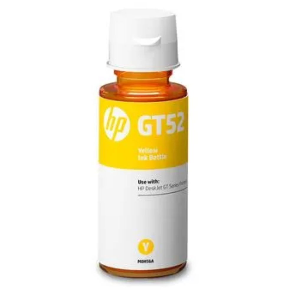 TINTA PARA HP GT52 REPUESTO AMARILLO BOLSA