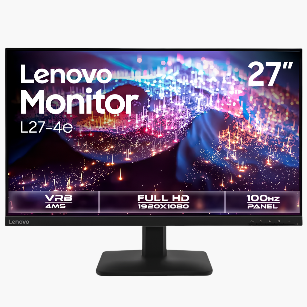 MONITOR LENOVO L27-4E 27" FHD 100HZ 4MS