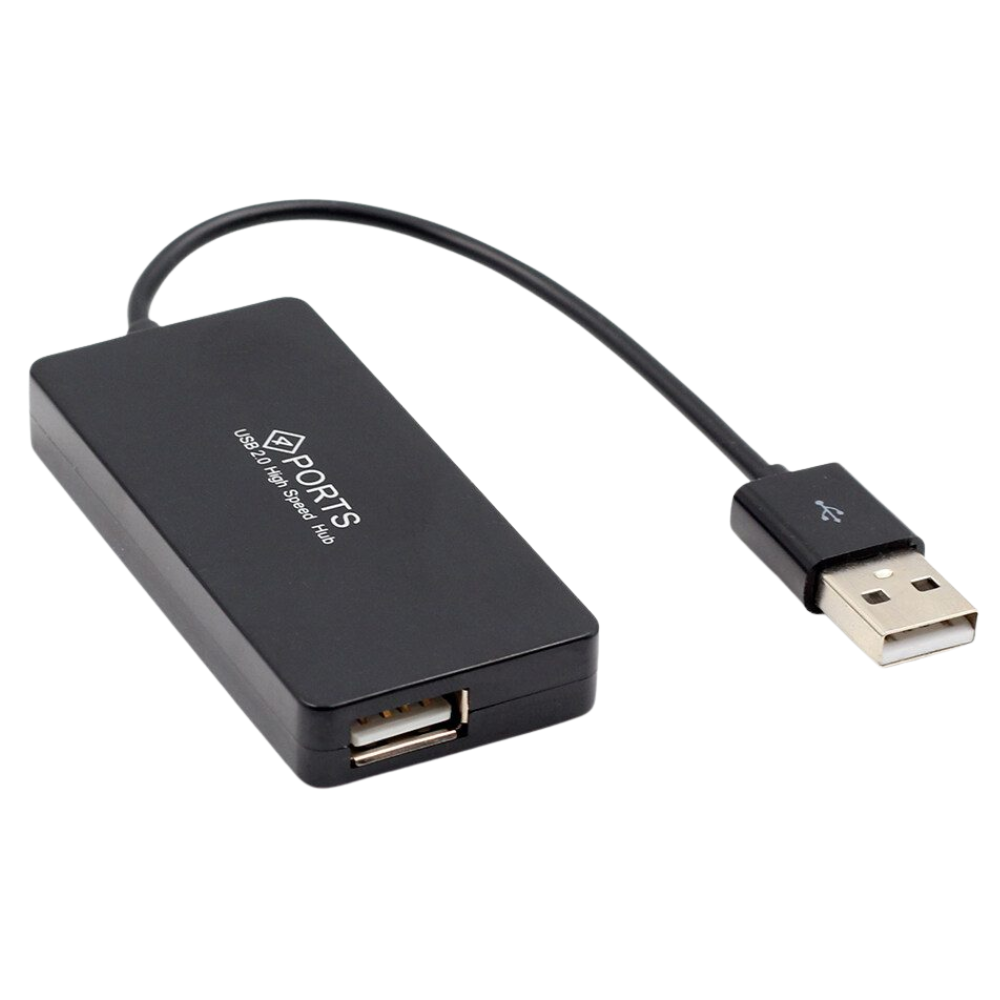 HUB USB 2.0 4 PUERTOS SLIM