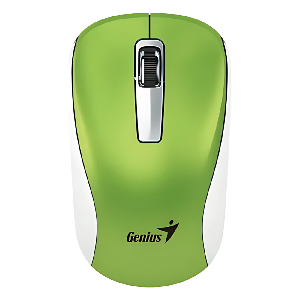 MOUSE GENIUS INALAMBRICO NX-7010 VERDE-BLANCO
