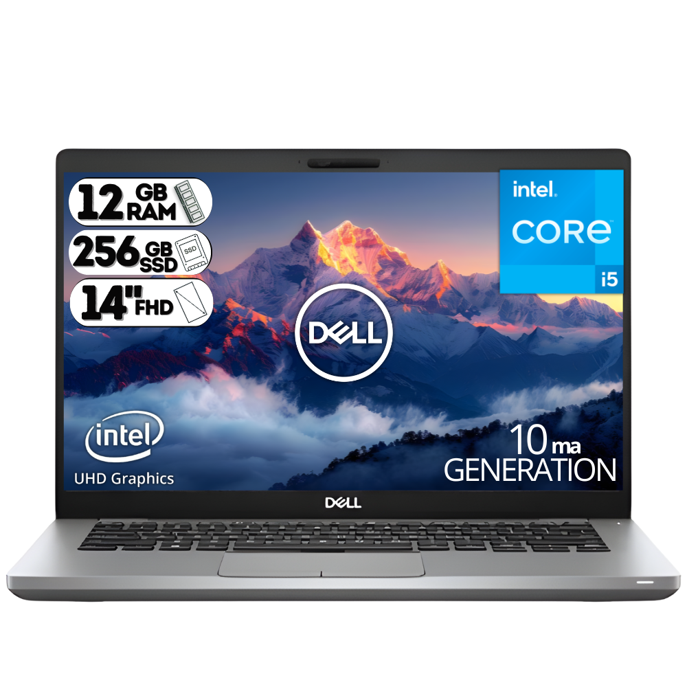 REFURBISHED PORTATIL DELL LATITUDE 5410 INTEL CORE I5 10310U / SSD 256GB/ DDR4 12GB / 14 HD WIN11