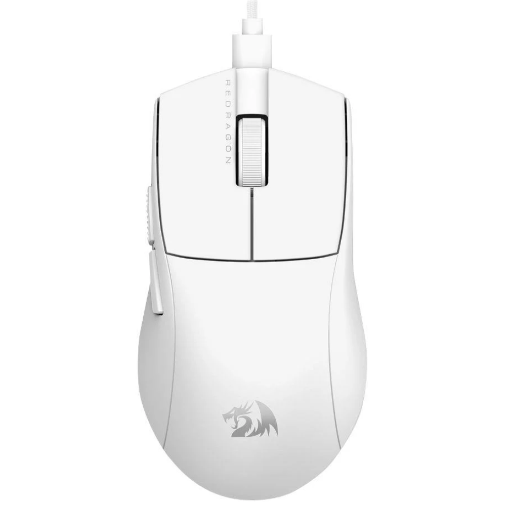 MOUSE REDRAGON KING M724W BLANCO (ALAMBRICO)