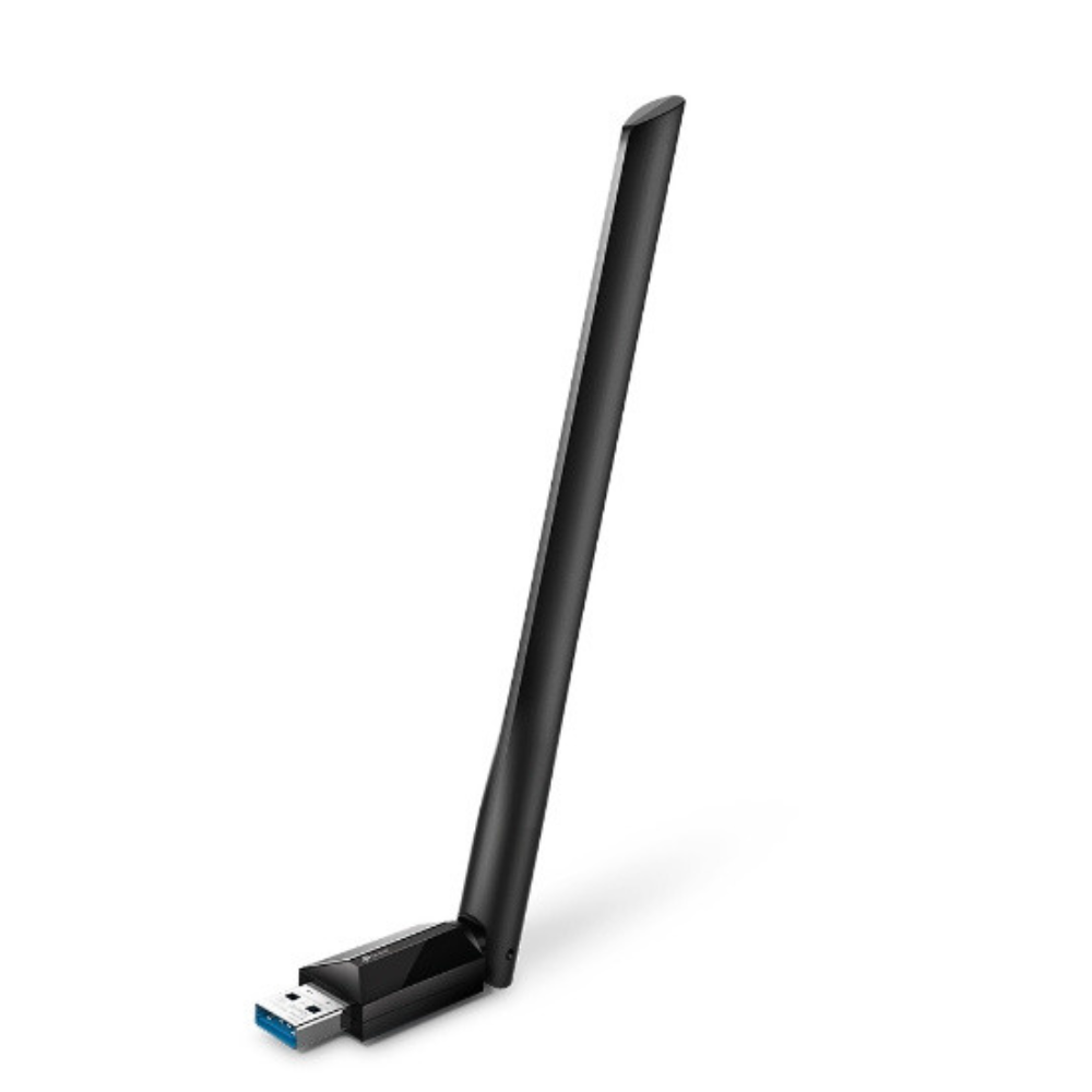 ADAPTADOR USB TP-LINK ARCHER T3U PLUS AC1300 DUALBAND 1 ANTENA INALAMBRICO