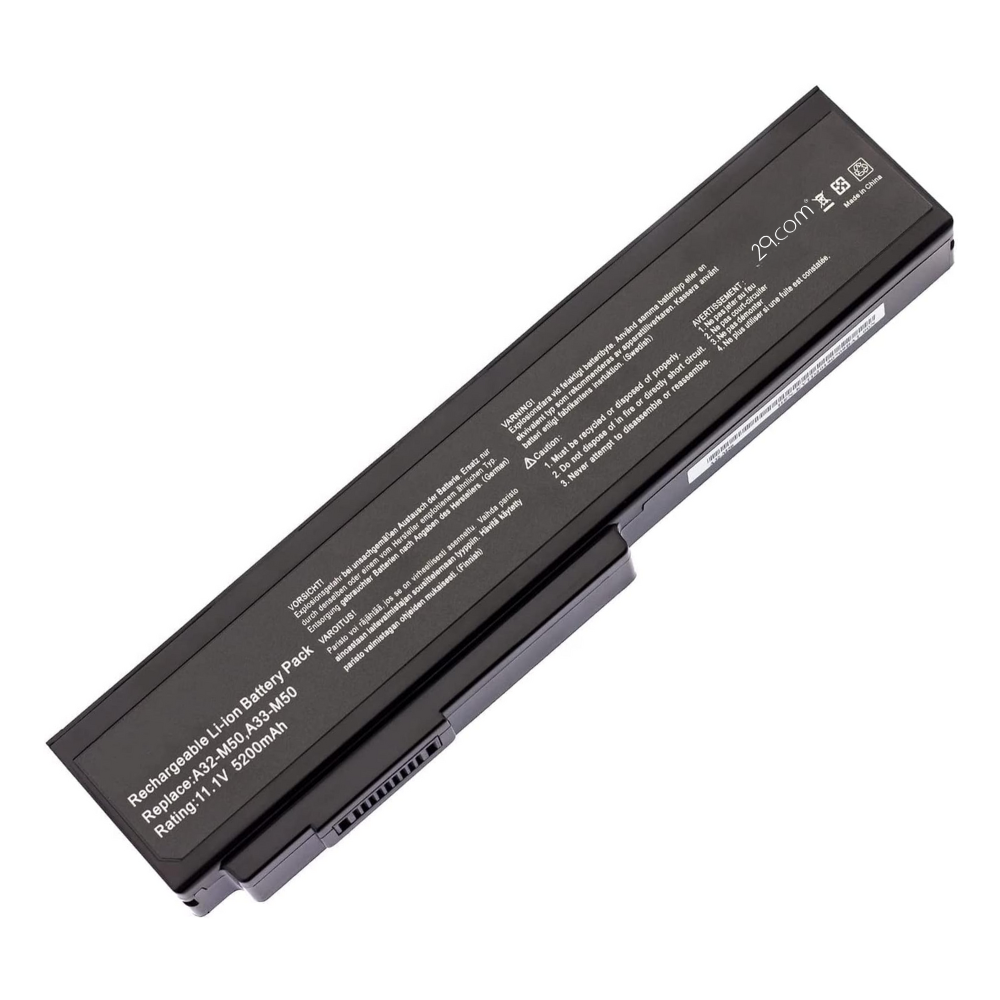 BATERIA ASUS A32-N61 / A32-M50 / X55 / X57 / X64 / N43 / N53 / M50 / M51 / M60 / M70 / N61 / L50