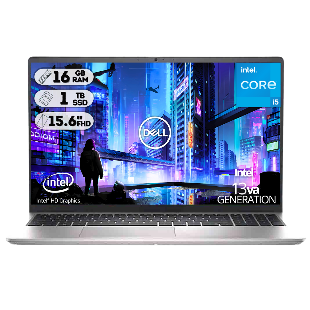 PORTATIL DELL INSPIRON 15 3530 INTEL CORE I5-1334U / SSD 1TB/ DDR4 16GB /15.6 FHD /PLATEADO /LINUX
