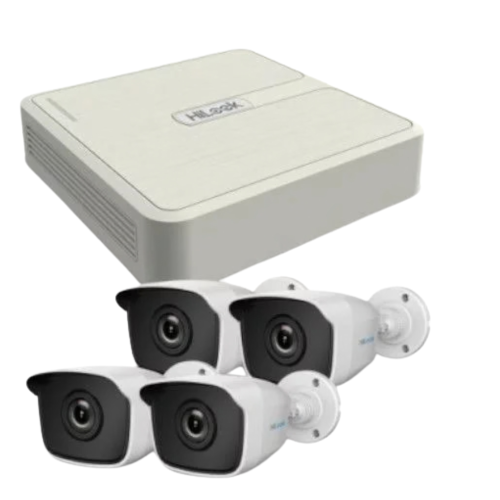 TK-4041B-PP 1MP KIT HILOOK DVR 104G + 4 CAMARAS
