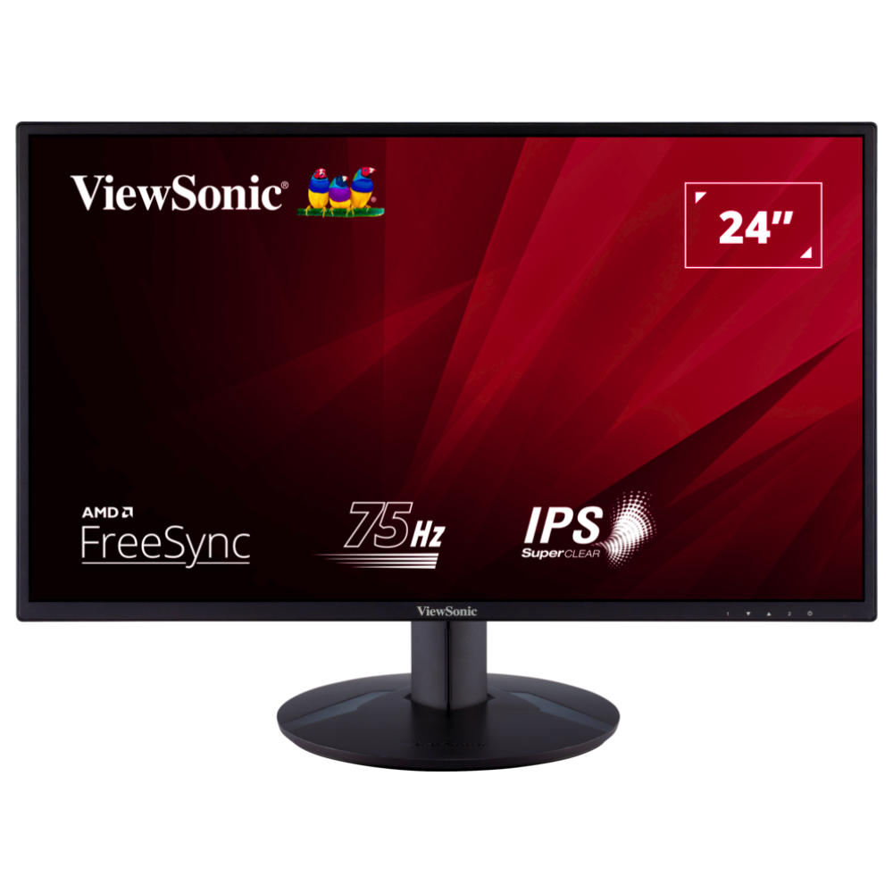 MONITOR VIEWSONIC VA2418SH 24 PLANO FULL HD IPS 75HZ