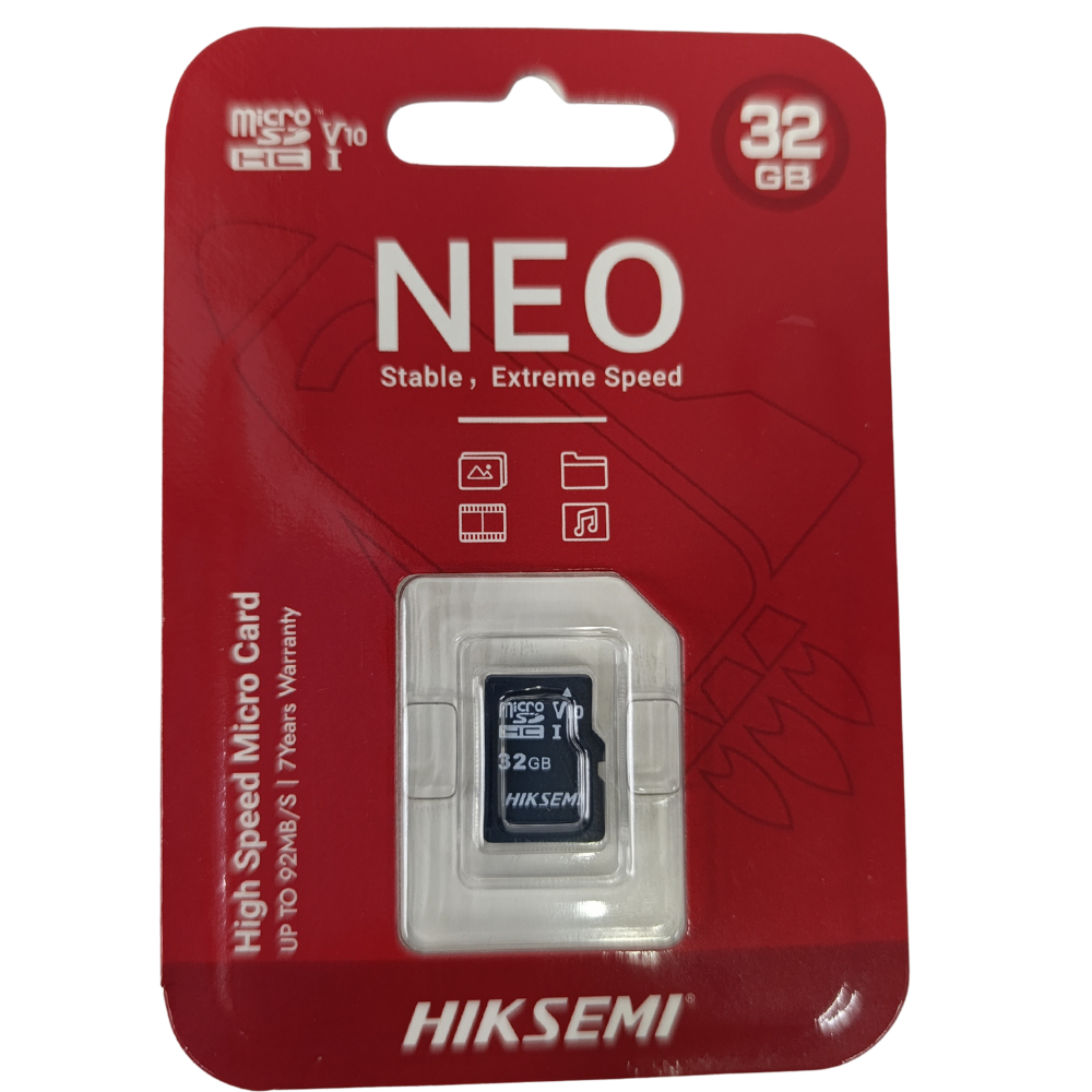 MEMORIA MICRO SD 32GB HIKSEMI NEO CLASE 10