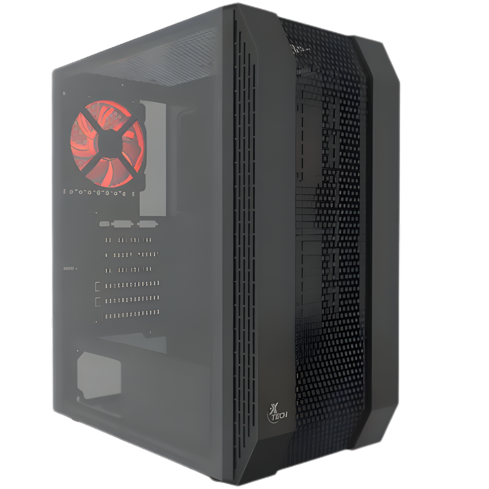 CAJA ATX XTECH DEIMOS GAMING XT-GMR3 1 COOLER COLOR NEGRO