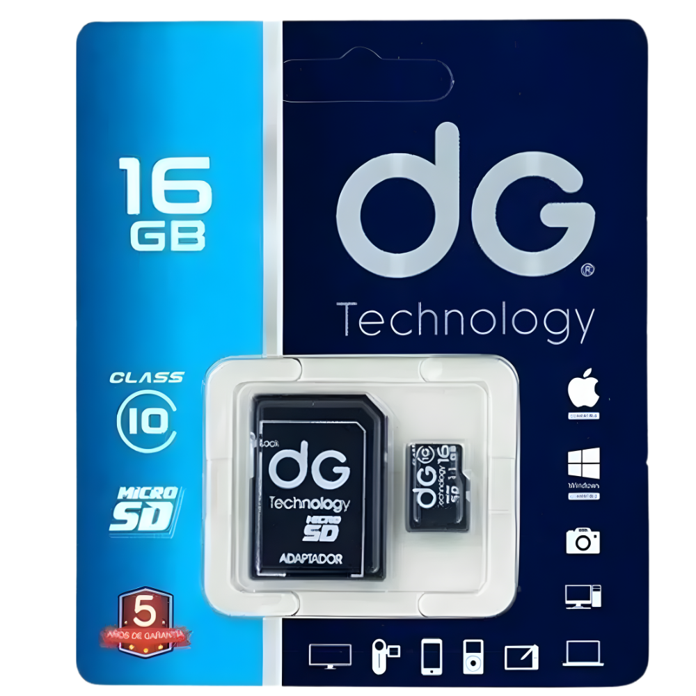 MEMORIA MICRO SD 16GB DG CLASE 10