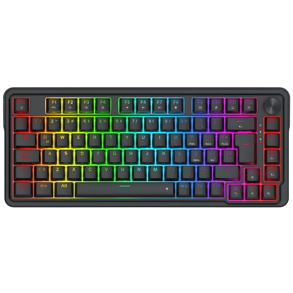 TECLADO REDRAGON UCAL MECANICO MAGNETICO K673 RGB-M-SP NEGRO