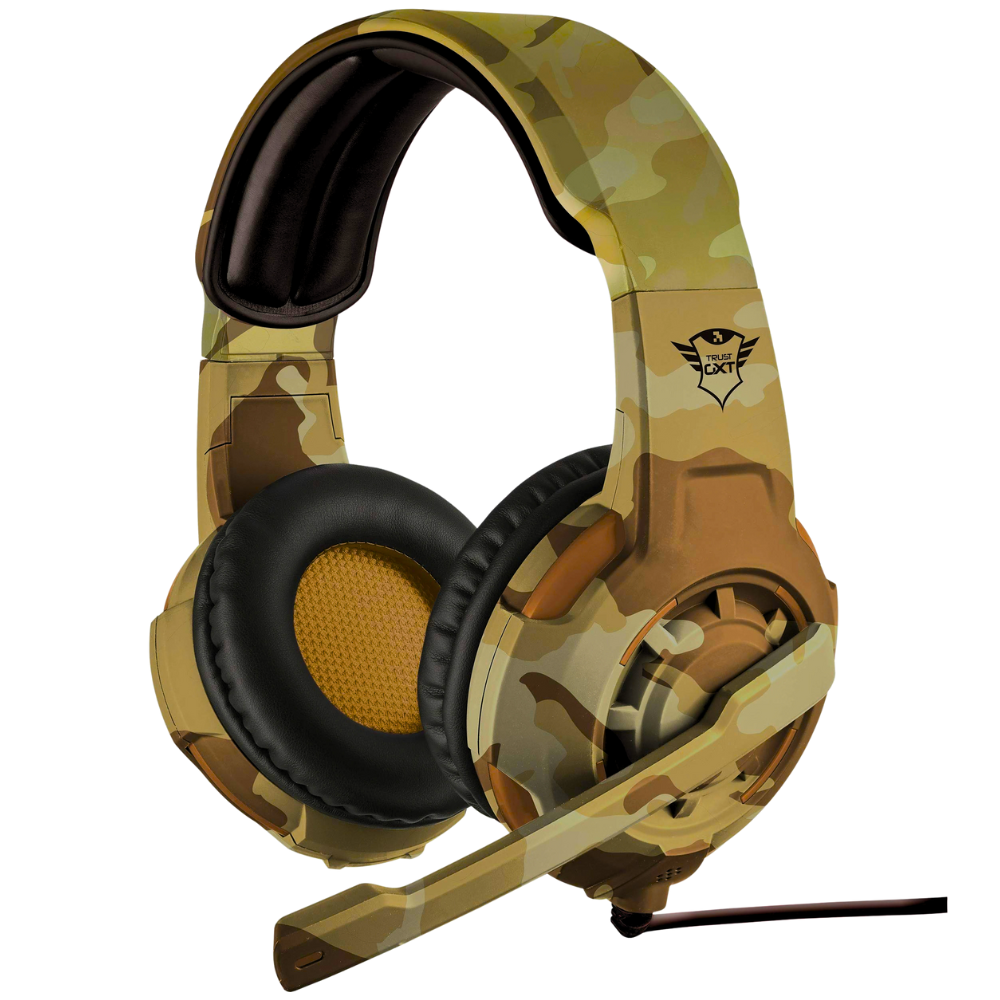 DIADEMA GAMER RADIUS TRUST GXT 310D DESIERTO