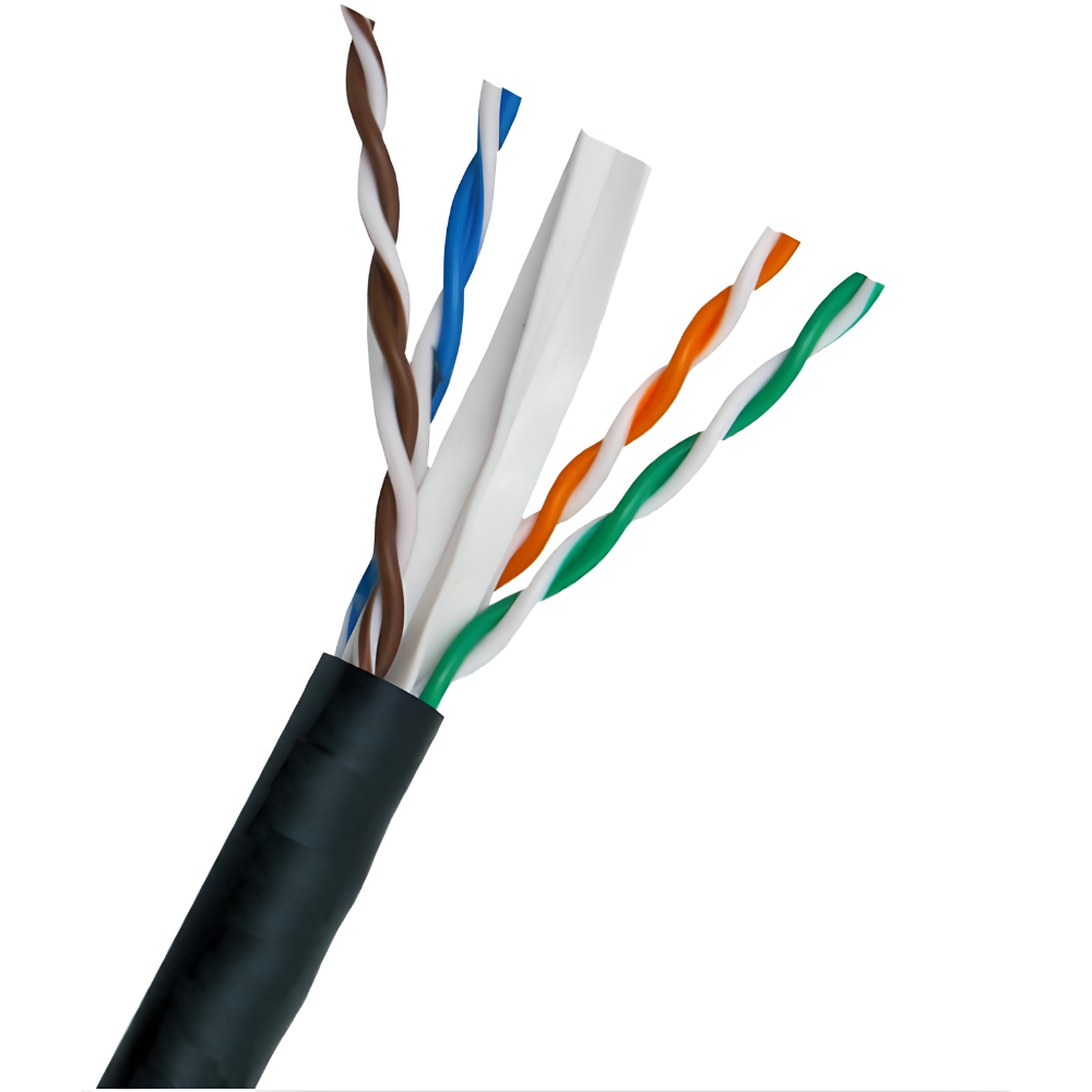 CABLE UTP CAT6 EXTERIOR CERTIFICADO 305 METROS WIRELINE 100% COBRE