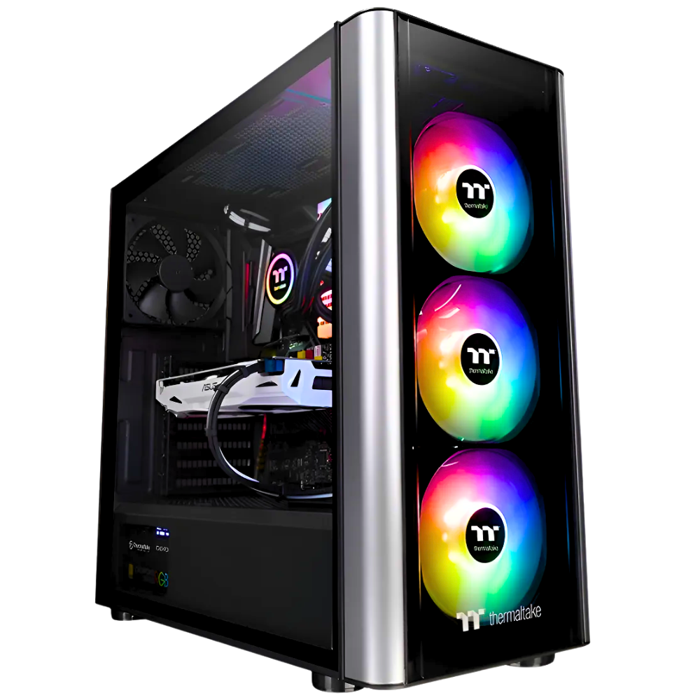 CAJA ATX THERMALTAKE LEVEL 20 MT / 4 COOLER / VIDRIO TEMPLADO / NEGRO ARGB
