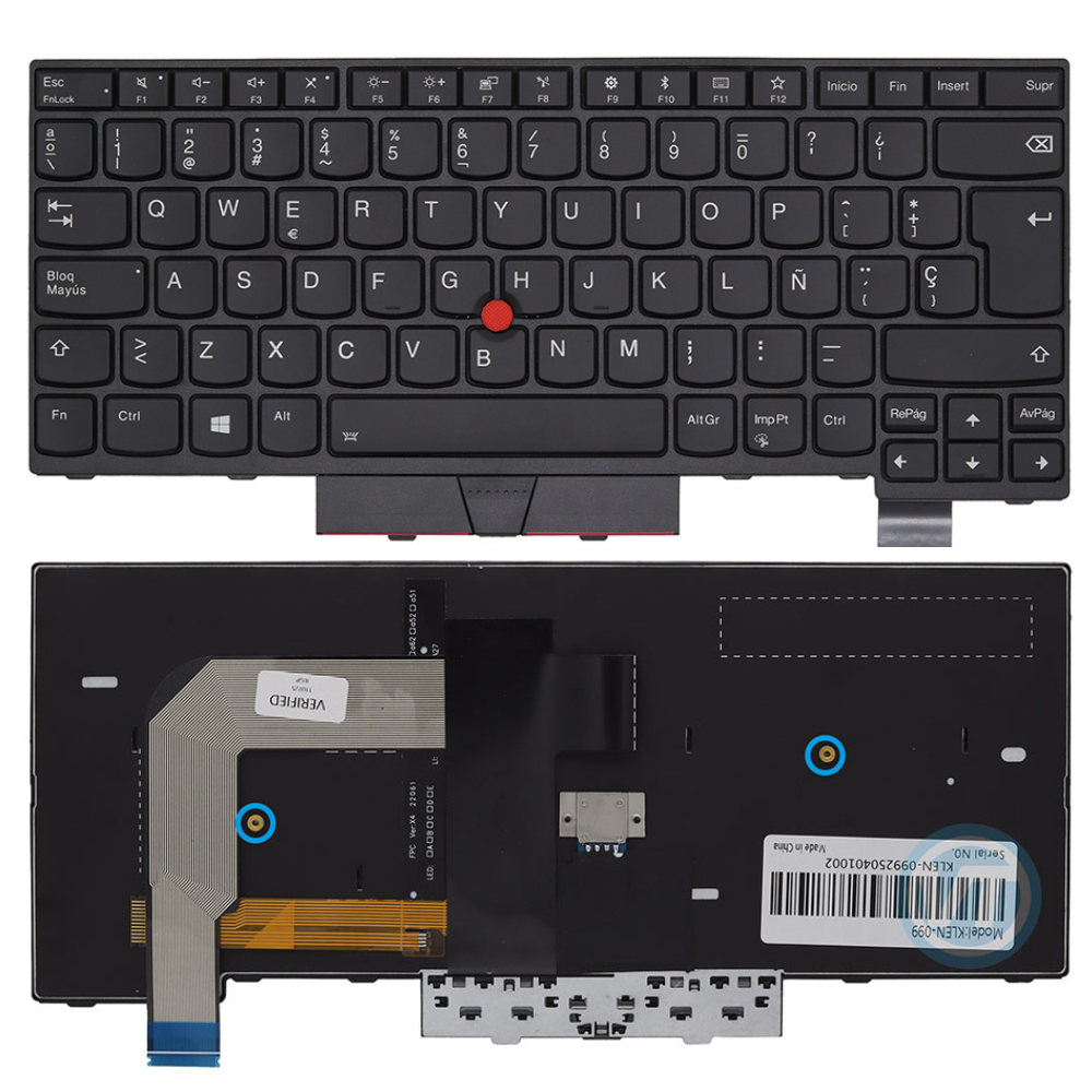TECLADO LENOVO THINKPADT470/T460/T480