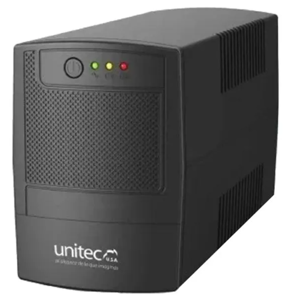 UPS UNITEC 850 LED 600VA 6 TOMAS