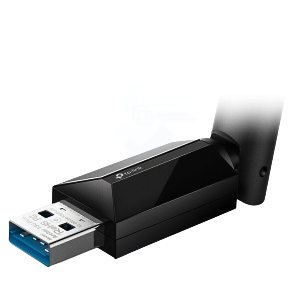 ADAPTADOR USB TP-LINK ARCHER T3U PLUS AC1300 DUALBAND 1 ANTENA INALAMBRICO