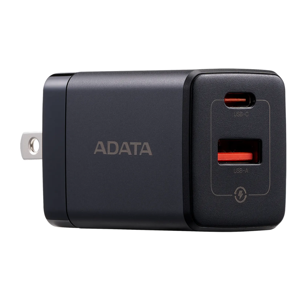 CARGADOR ADATA 2 EN UNO / 1 PUERTO USB / 1 TIPO C / 35W CABLE 1.5 M