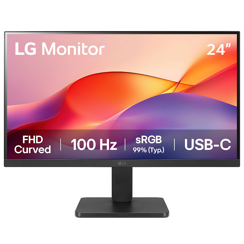 MONITOR LG 24U421A-B CURVO FHD 100HZ CON USB-C