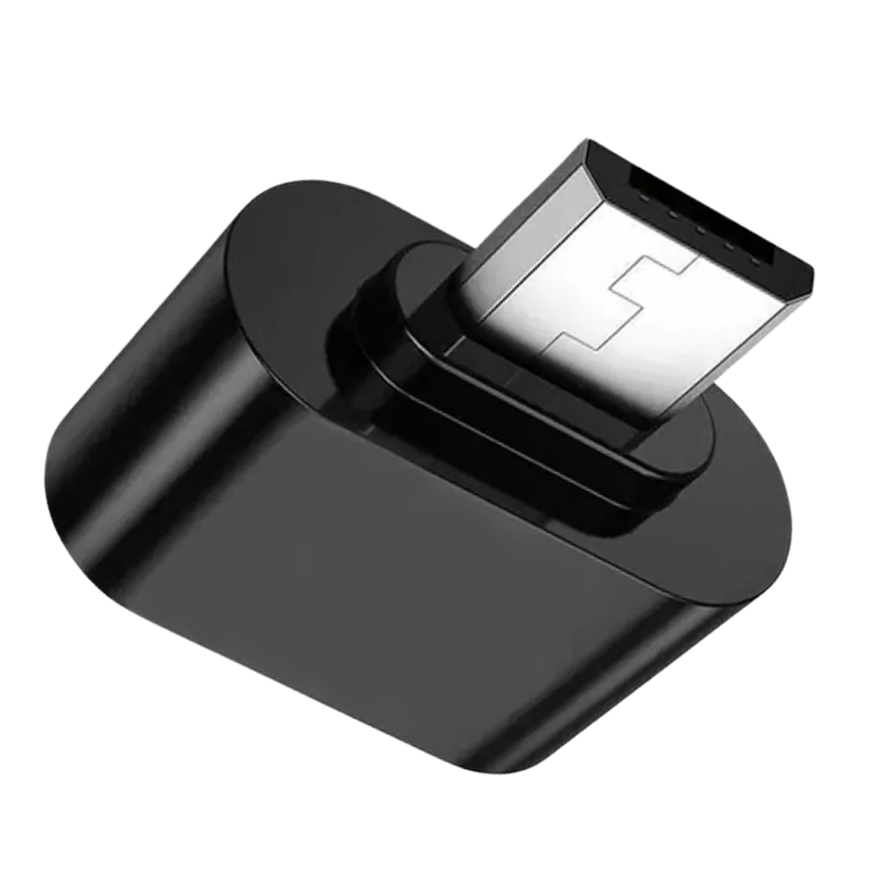 ADAPTADOR MICRO USB V8 A USB HEMBRA OTG