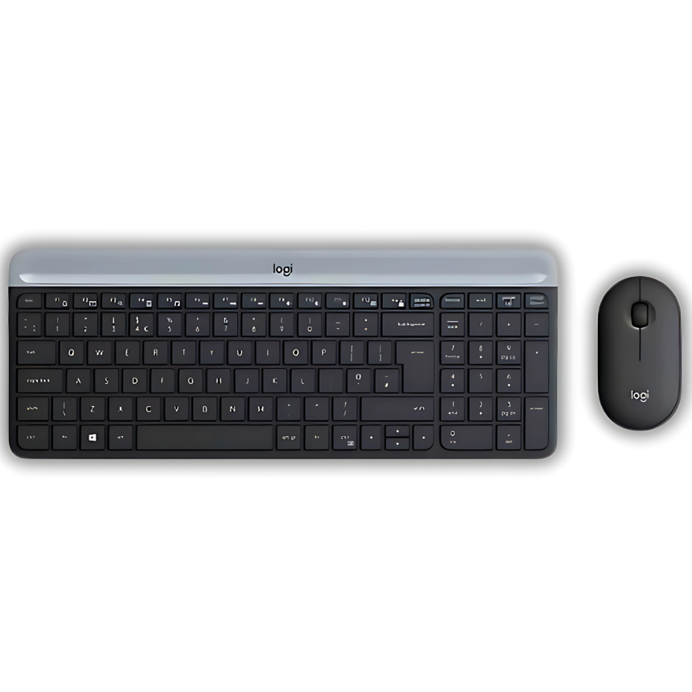 COMBO INALAMBRICO TECLADO Y MOUSE LOGITECH MK470 GRAFITO
