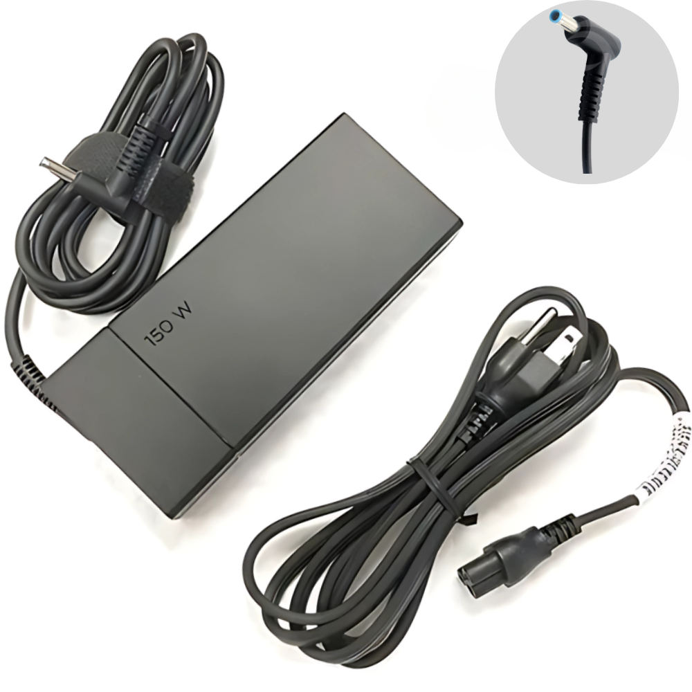 CARGADOR HP UNIVERSAL 19.5V 7.7A PUNTA AZUL