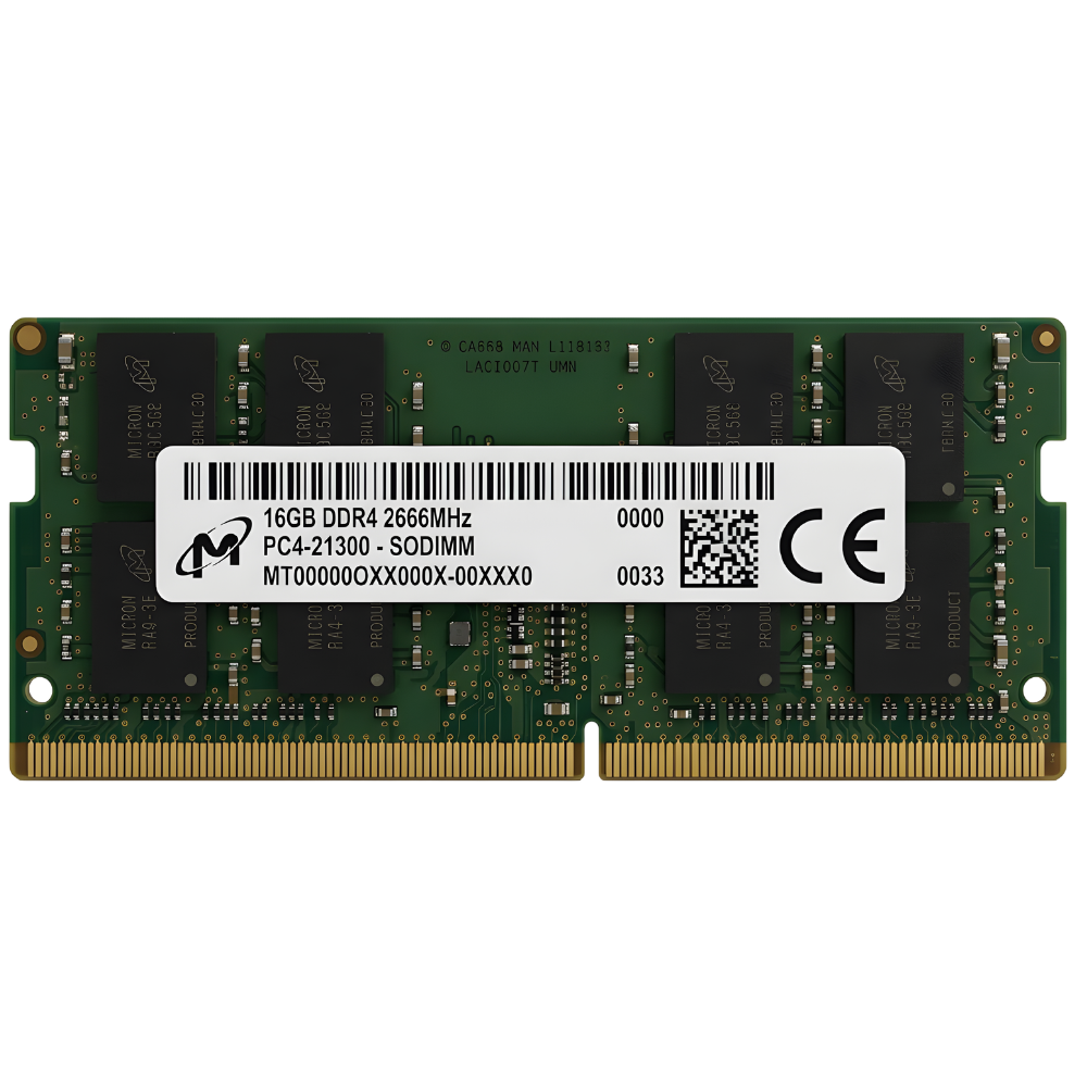 ENSAMBLE MEMORIA PORTATIL DDR4 16GB 2666MHZ MICRON