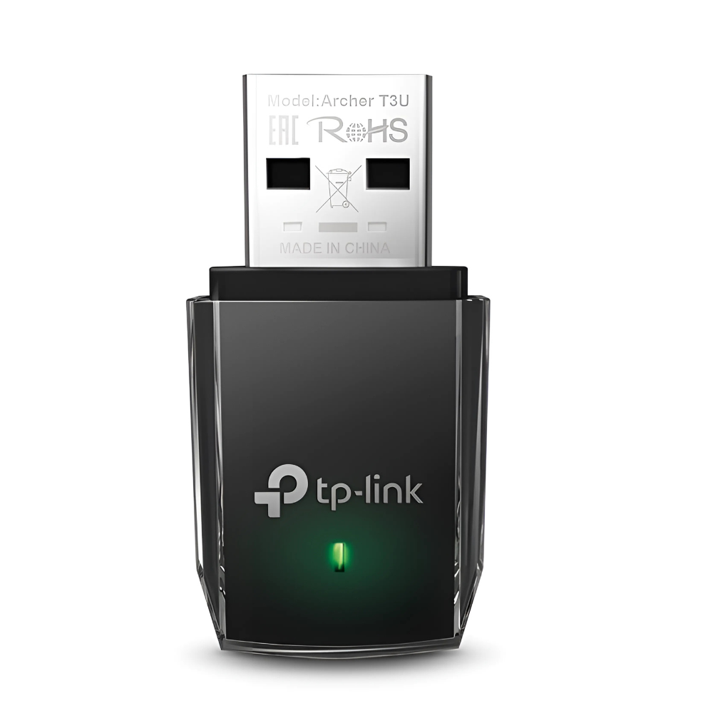 ADAPTADOR USB MINI TP-LINK ARCHER T3U AC1300 DUAL BAND MU-MIMO INALAMBRICO