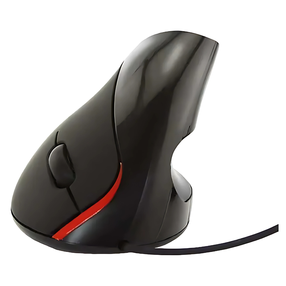MOUSE ERGONOMICO VERTICAL ALAMBRICO OPTICAL