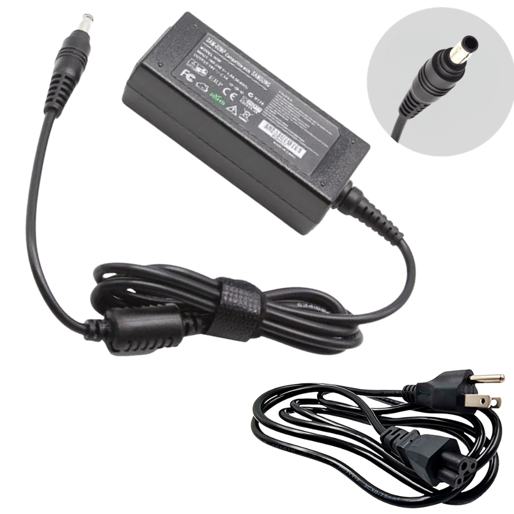 SAM08MP CARGADOR SAMSUNG JALTECH 19V 2.1A 5.3*3.0MM