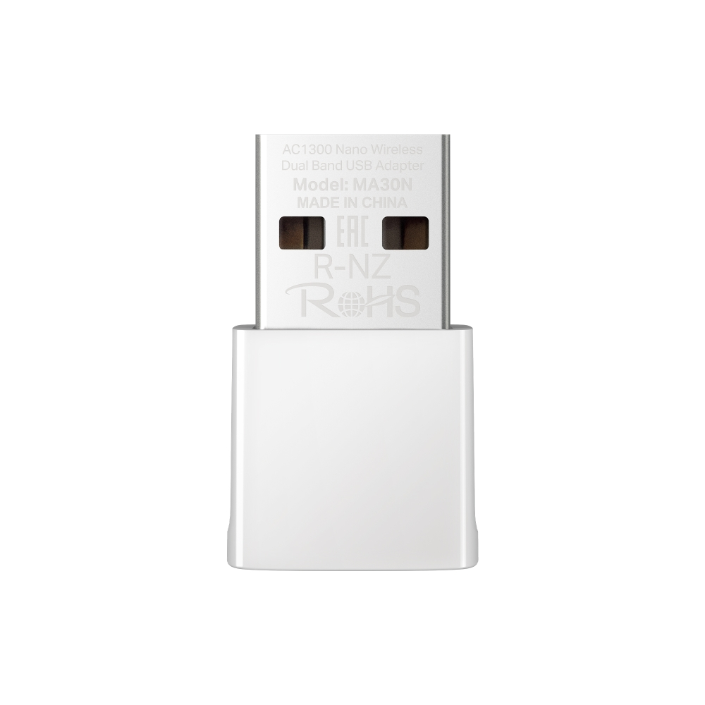 ADAPTADOR USB MERCUSYS MA30N INALAMBRICO AC1300 DUAL BAND