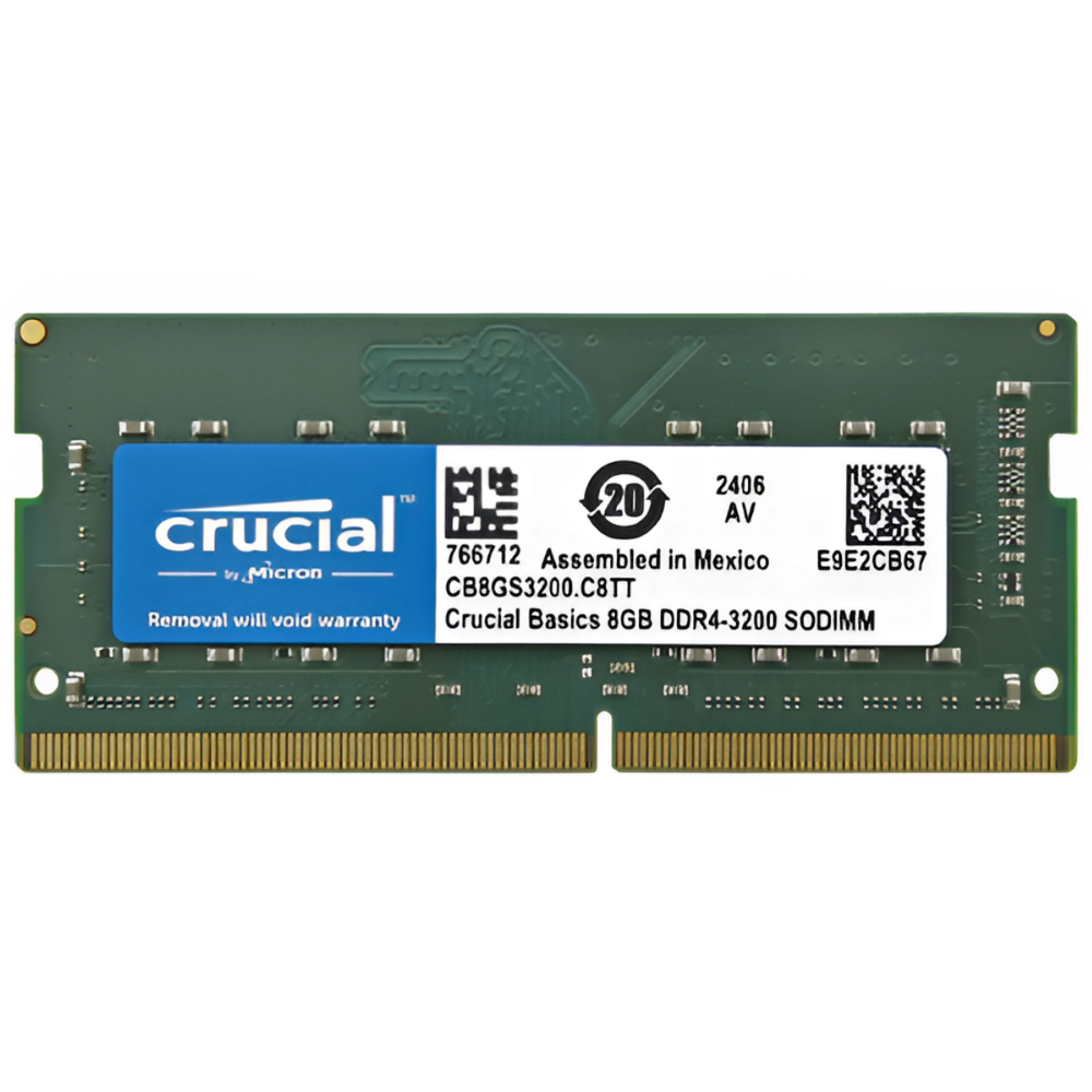 MEMORIA RAM PARA PORTATIL DDR4 8GB 3200MHZ MICRON