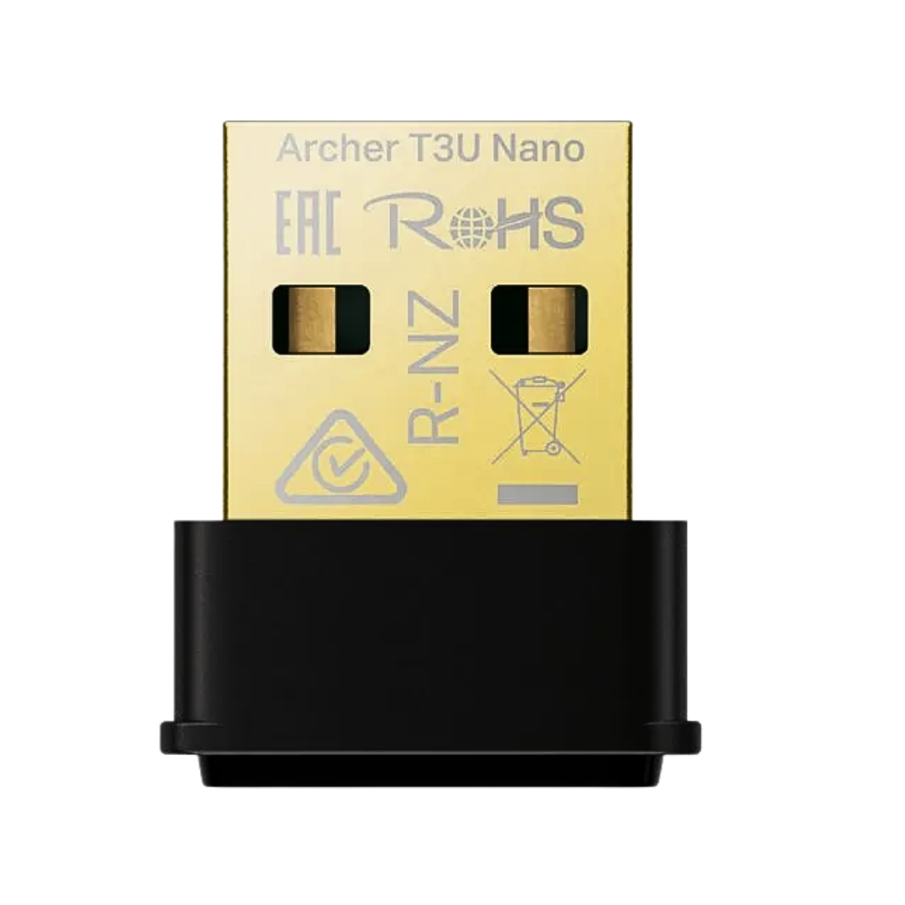 ADAPTADOR USBTP-LINK ARCHER T3U NANO AC1300 DUAL BAND