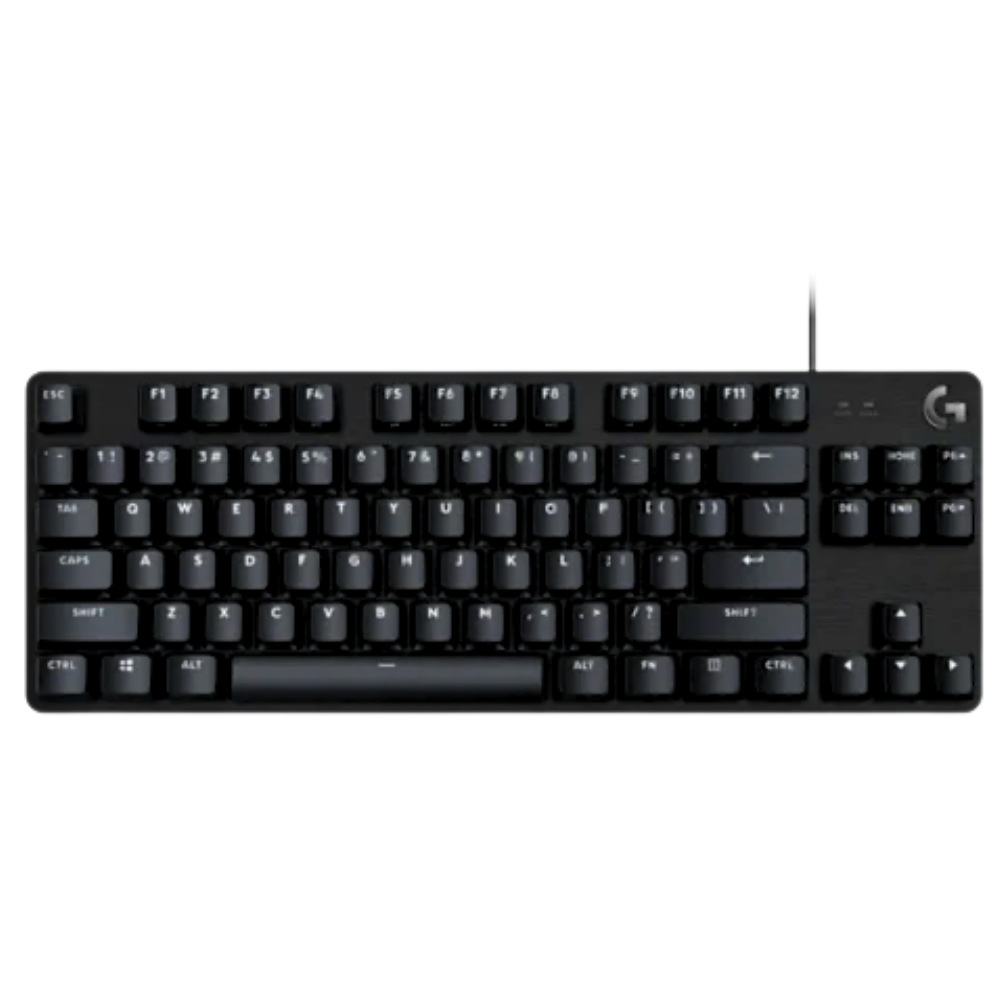 TECLADO GAMING LOGITECH G413 TKL SE CARBON INGLES NEGRO LUZ BLANCA