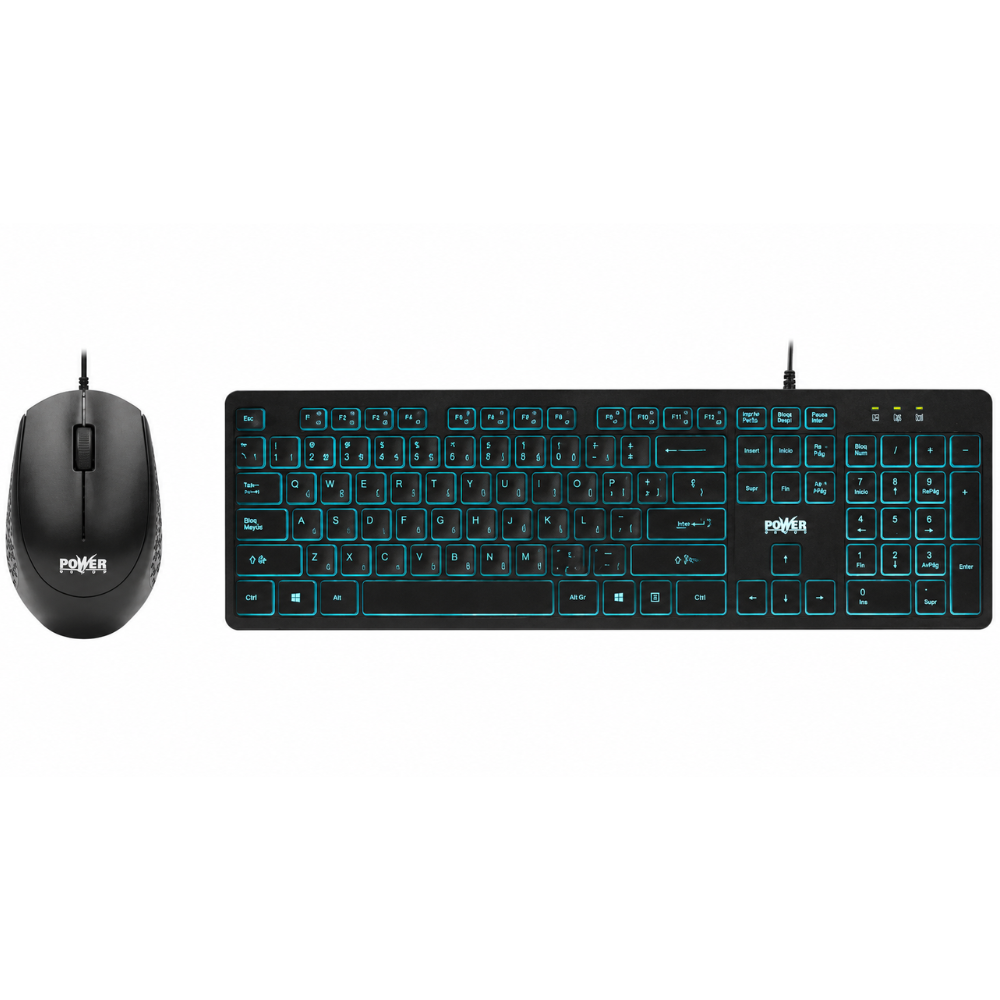 COMBO GAMER TECLADO Y MOUSE POWER GROUP NC-901 USB
