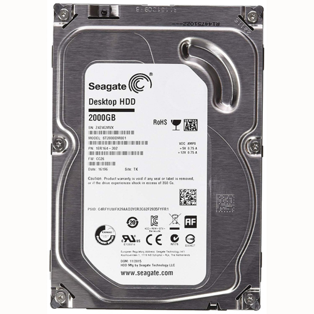 DISCO DURO PC 2000GB SATA SEAGATE