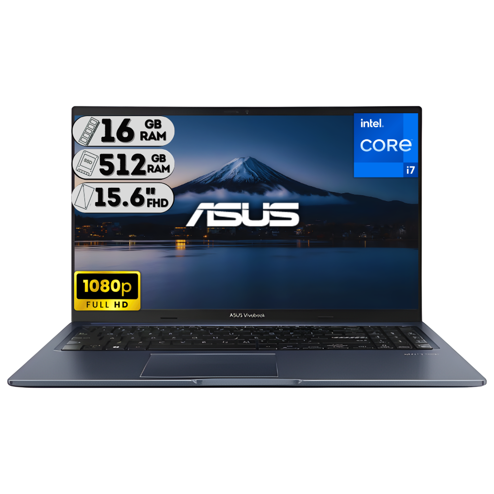 PORTATIL ASUS X1502VA-NJ929 INTEL CORE I7- 13620H RAM DDR4 16GB SSD 512GB 15.6" FHD BLUE