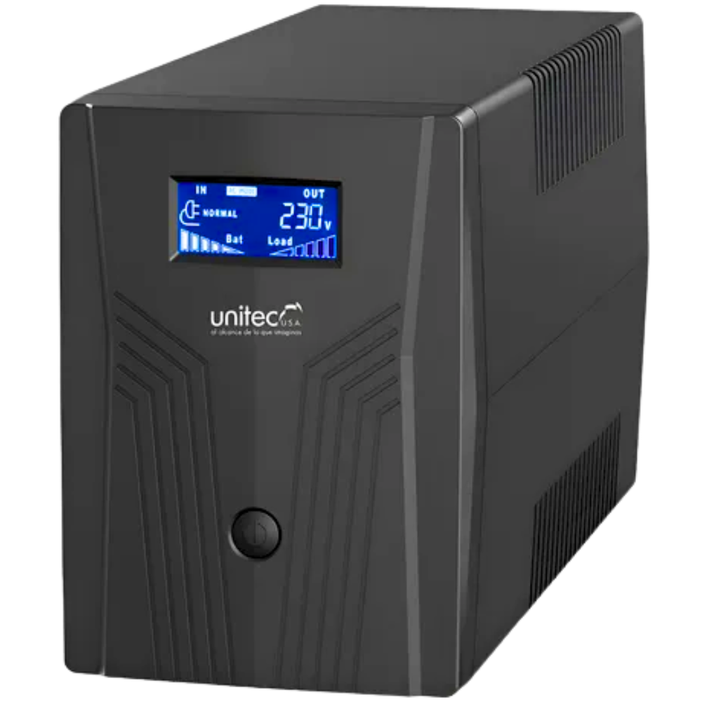 UPS UNITEC 2000 LED 1500VA 6 TOMAS