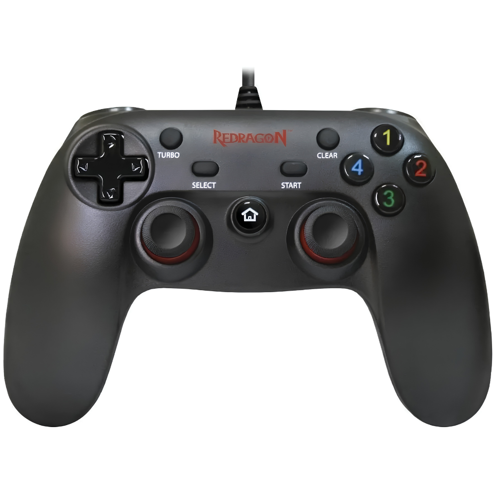 CONTROL ALAMBRICO REDRAGON SATURN G807 NEGRO
