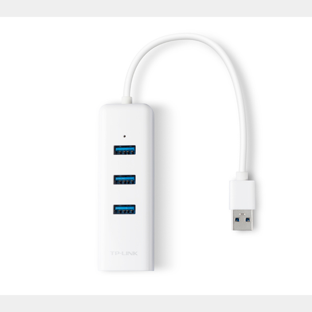 ADAPTADOR DE RED TP-LINK UE330 USB2 EN 1 HUB DE 3 PUERTOS USB 3.0