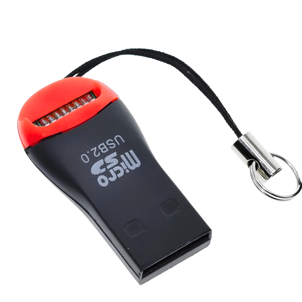 LECTOR DE TARJETA USB A MICROSD 2.0