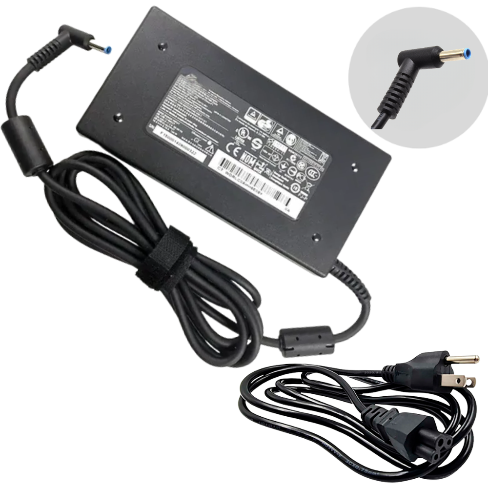 H15P CARGADOR HP JALTECH 19.5V 6.15A 4.5*3.0 PUNTA AZUL