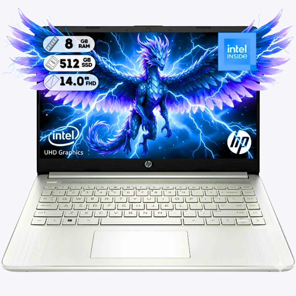 PORTATIL HP 14-DQ3502LA CELERON CORE N4500/ SSD 512GB/ DDR4 8GB/ 14HD GRIS